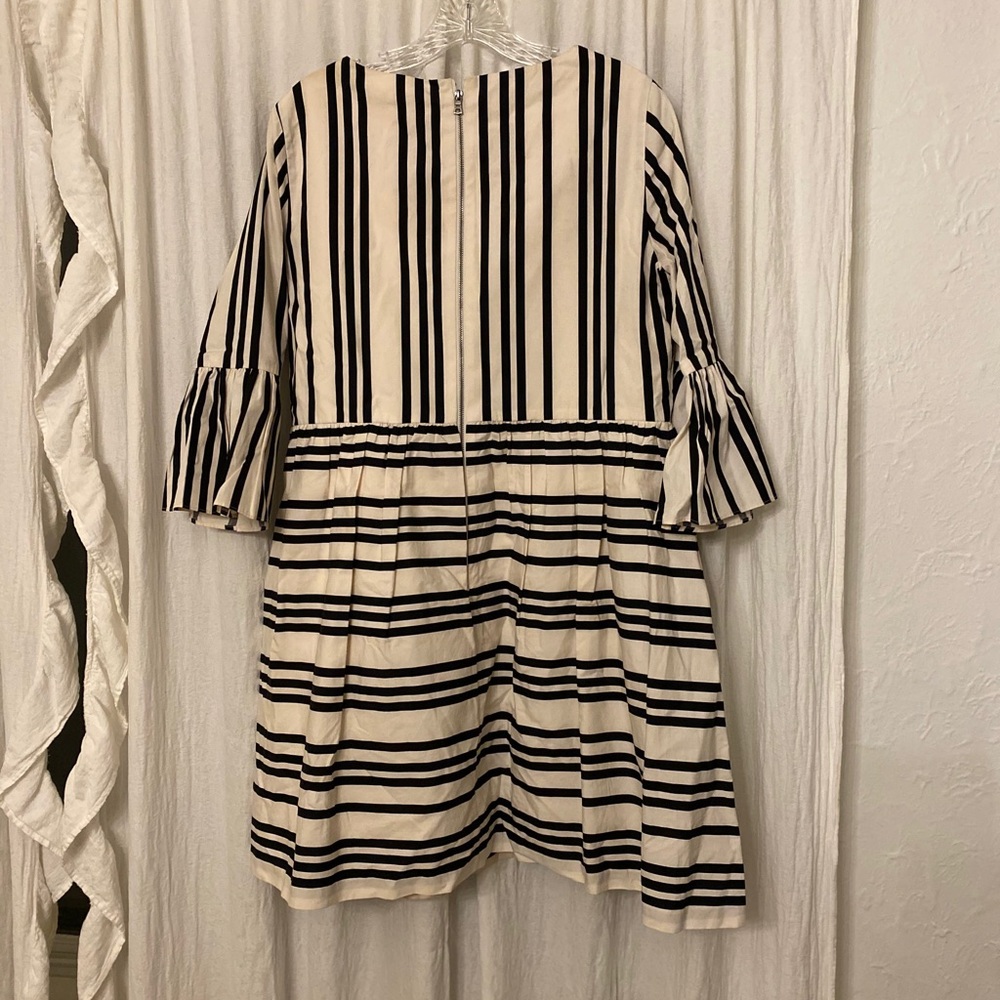 Alice and Olivia Augusta stripe ruffle dress - Picture 5 of 5
